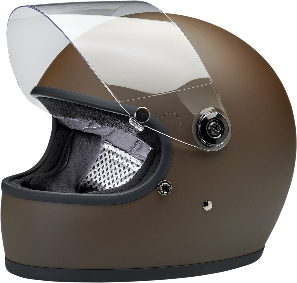 BILTWELL Gringo S Helmet Flat Chocolate
