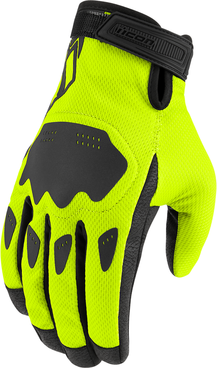 ICON Hooligan™ CE Gloves  HiVis