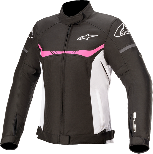 ALPINESTARS Stella TSPS Waterproof Jacket  Black/White/Fuchsia