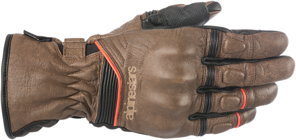 ALPINESTARS Café Divine Drystar® Leather Gloves  Brown/Black