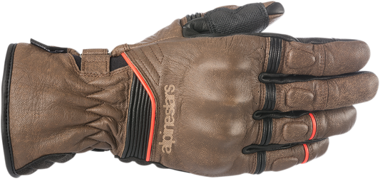 ALPINESTARS Café Divine Drystar® Leather Gloves  Brown/Black