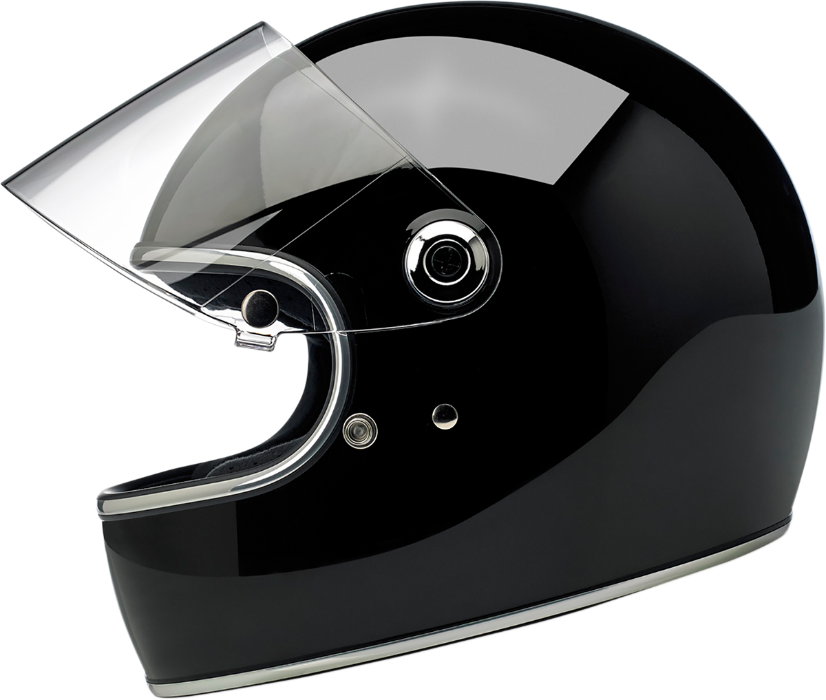 BILTWELL Gringo S Helmet  Gloss Black