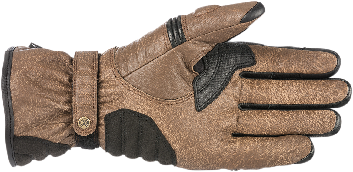 ALPINESTARS Café Divine Drystar® Leather Gloves  Brown/Black