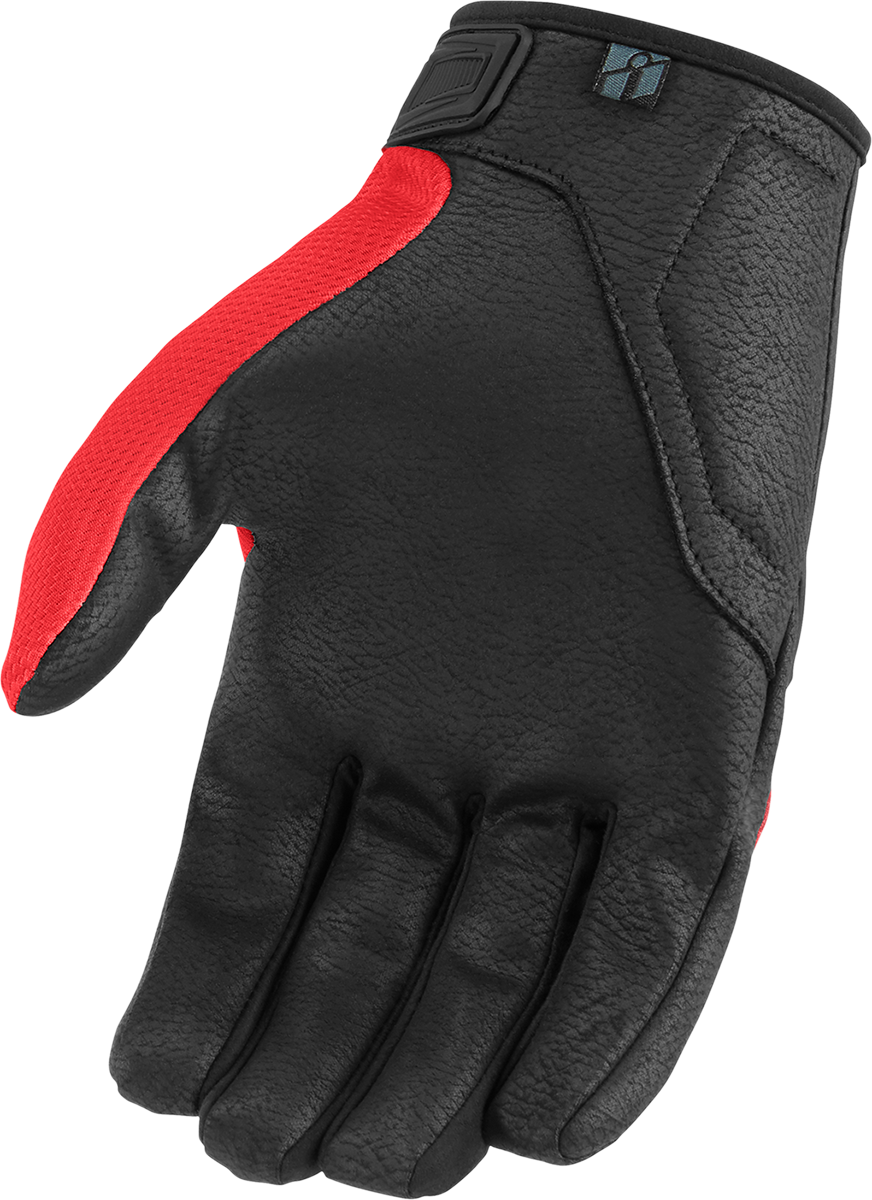 ICON Hooligan™ CE Gloves  Red