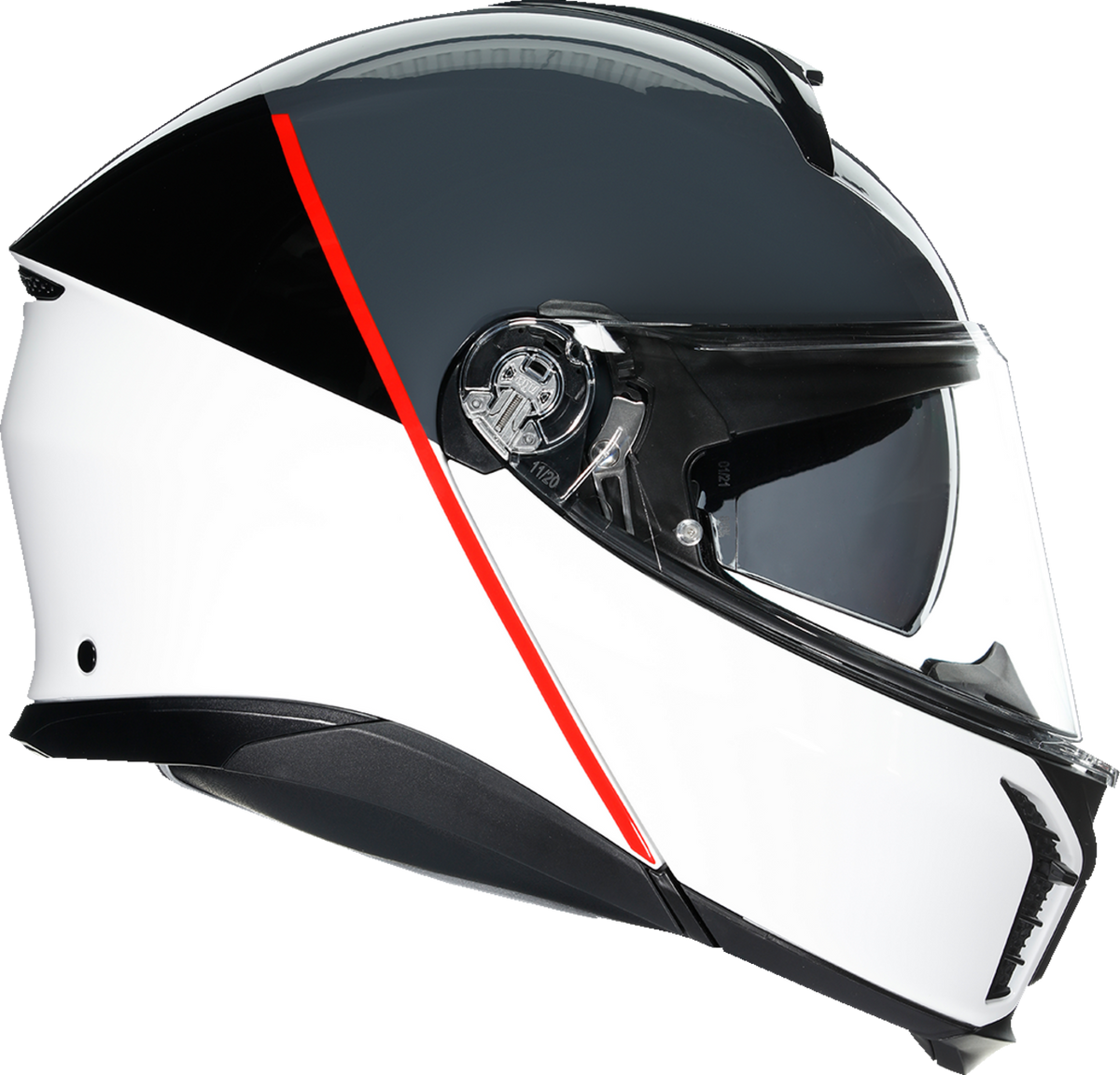AGV Tourmodular Helmet  Balance  White/Gray/Red