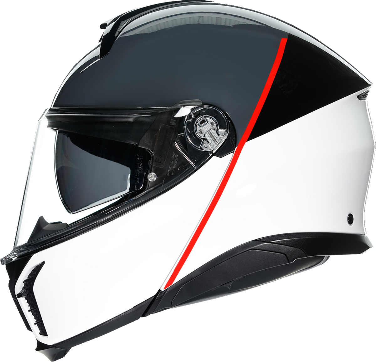 AGV Tourmodular Helmet  Balance  White/Gray/Red