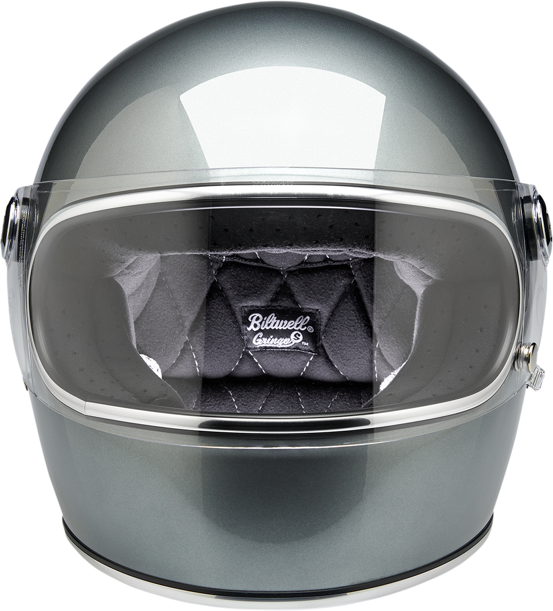 BILTWELL Gringo S Helmet  Metallic Sterling