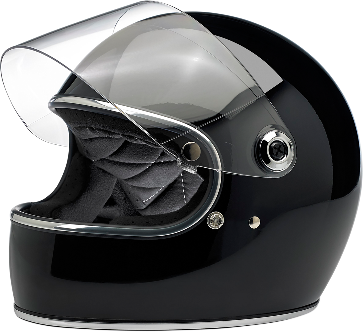 BILTWELL Gringo S Helmet  Gloss Black