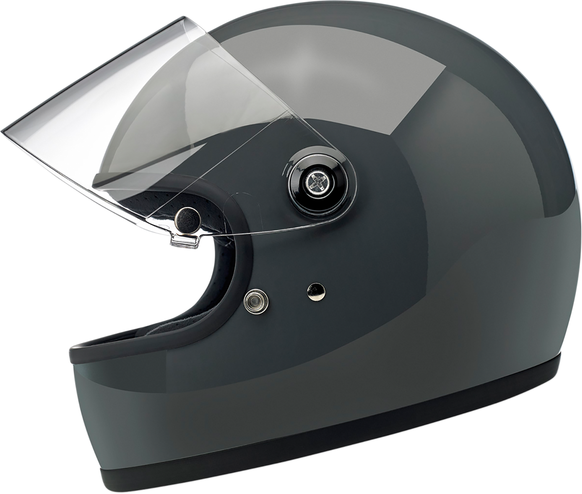 BILTWELL Gringo S Helmet  Gloss Storm Gray