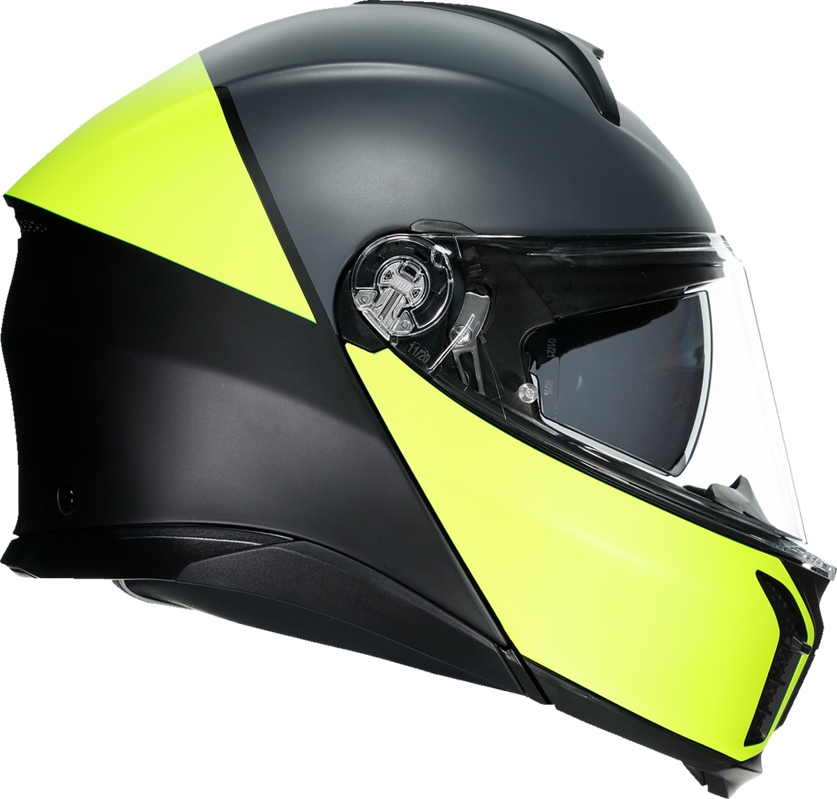 AGV Tourmodular Helmet  Balance  Black/Yellow Fluo/Gray