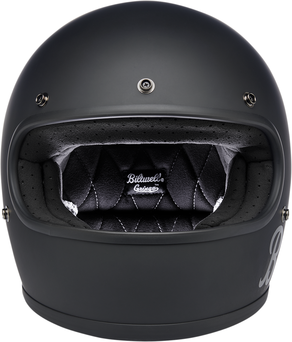 BILTWELL Gringo Helmet  Flat Black Factory