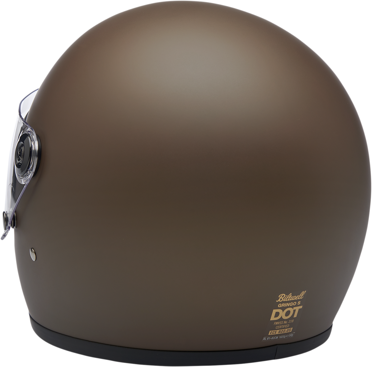 BILTWELL Gringo S Helmet  Flat Chocolate