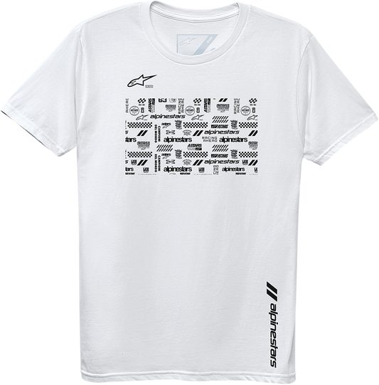 ALPINESTARS Chaotic TShirt  White