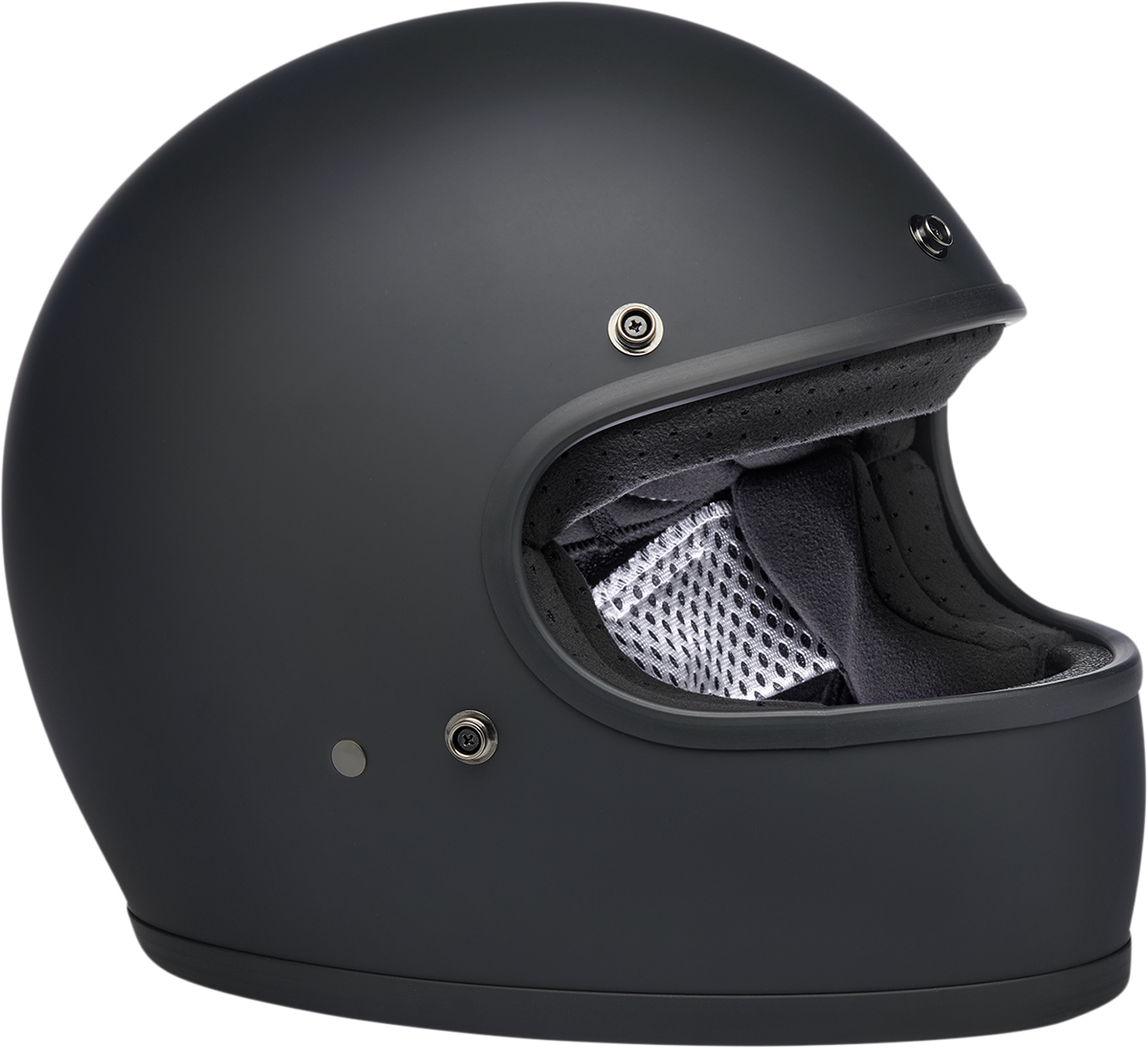BILTWELL Gringo Helmet  Flat Black Factory