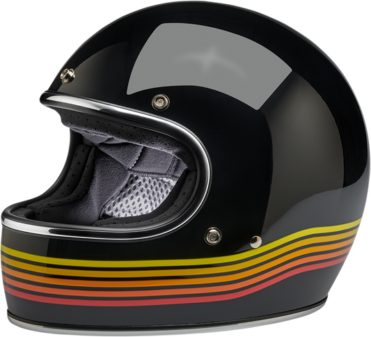 BILTWELL Gringo Helmet  Gloss Black Spectrum