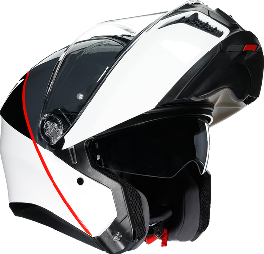 AGV Tourmodular Helmet  Balance  White/Gray/Red