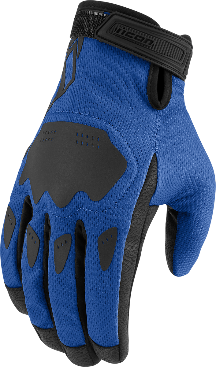 ICON Hooligan™ CE Gloves  Blue