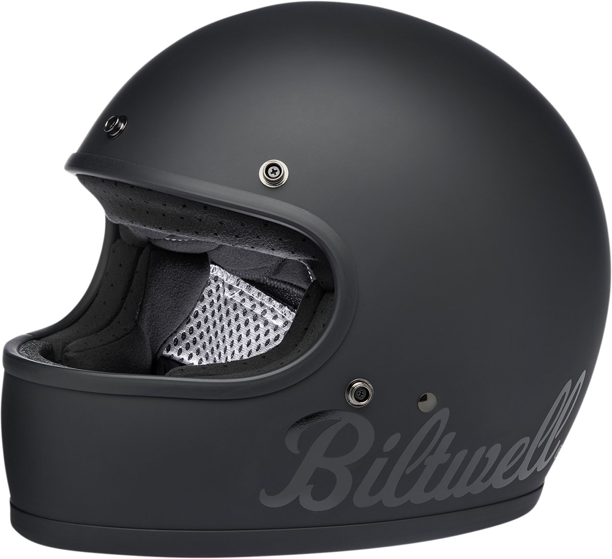 BILTWELL Gringo Helmet  Flat Black Factory