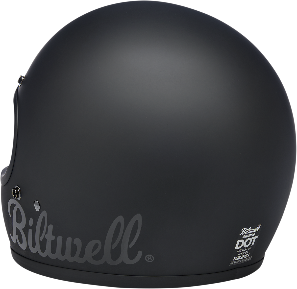 BILTWELL Gringo Helmet  Flat Black Factory