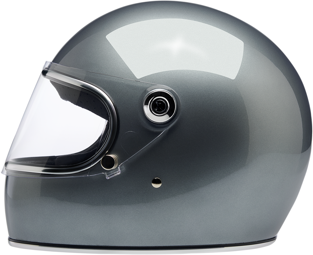 BILTWELL Gringo S Helmet  Metallic Sterling
