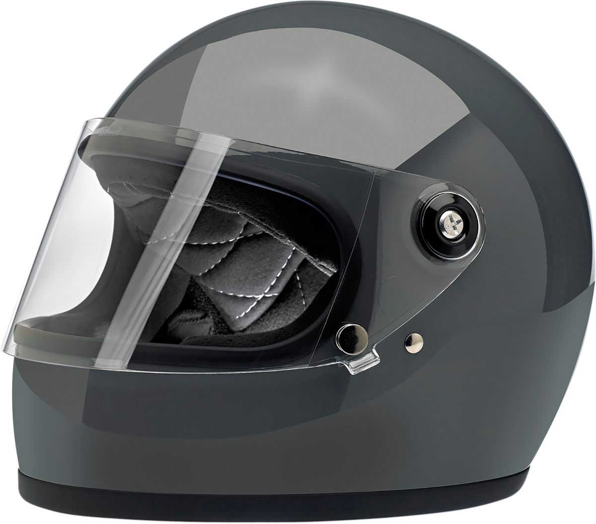 BILTWELL Gringo S Helmet  Gloss Storm Gray